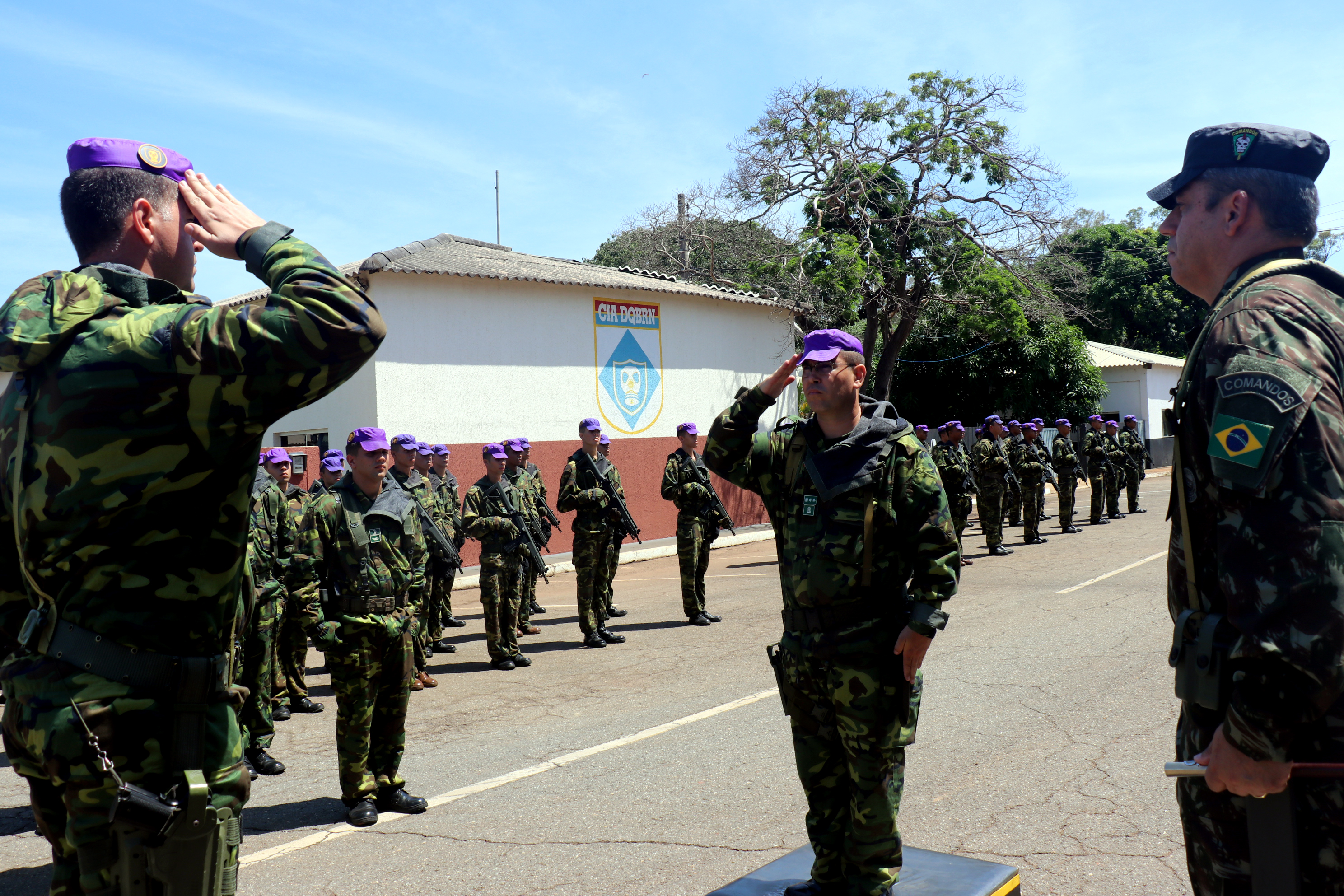 Passagem de Comando da Companhia de Defesa Química, Biológica, Radiológica e Nuclear